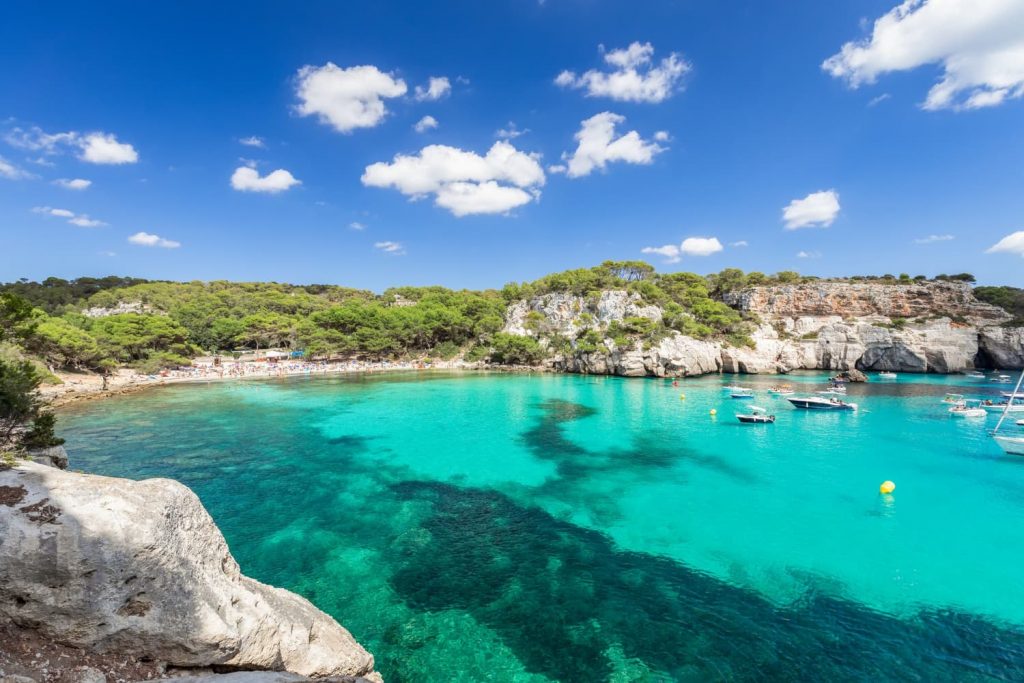 mejores calas menorca